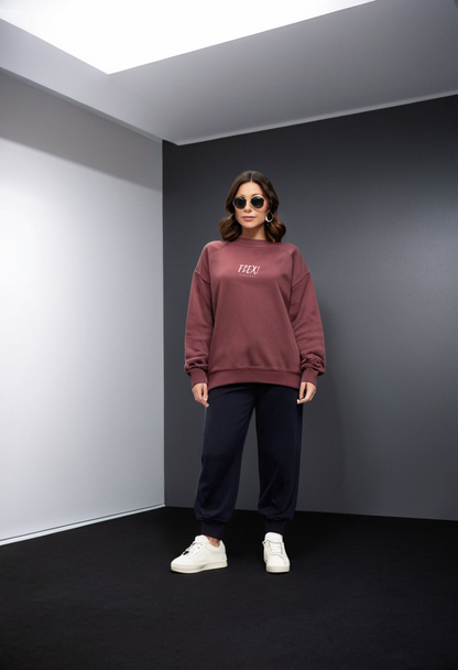 Flex Apparel Coffee Sweatshirt